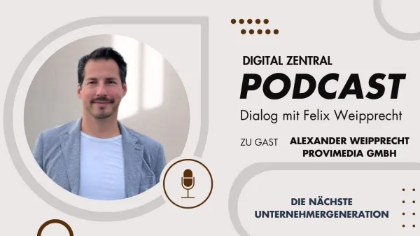 Die nächste Unternehmergeneration - Interview Podcast mit Alexander Weipprecht