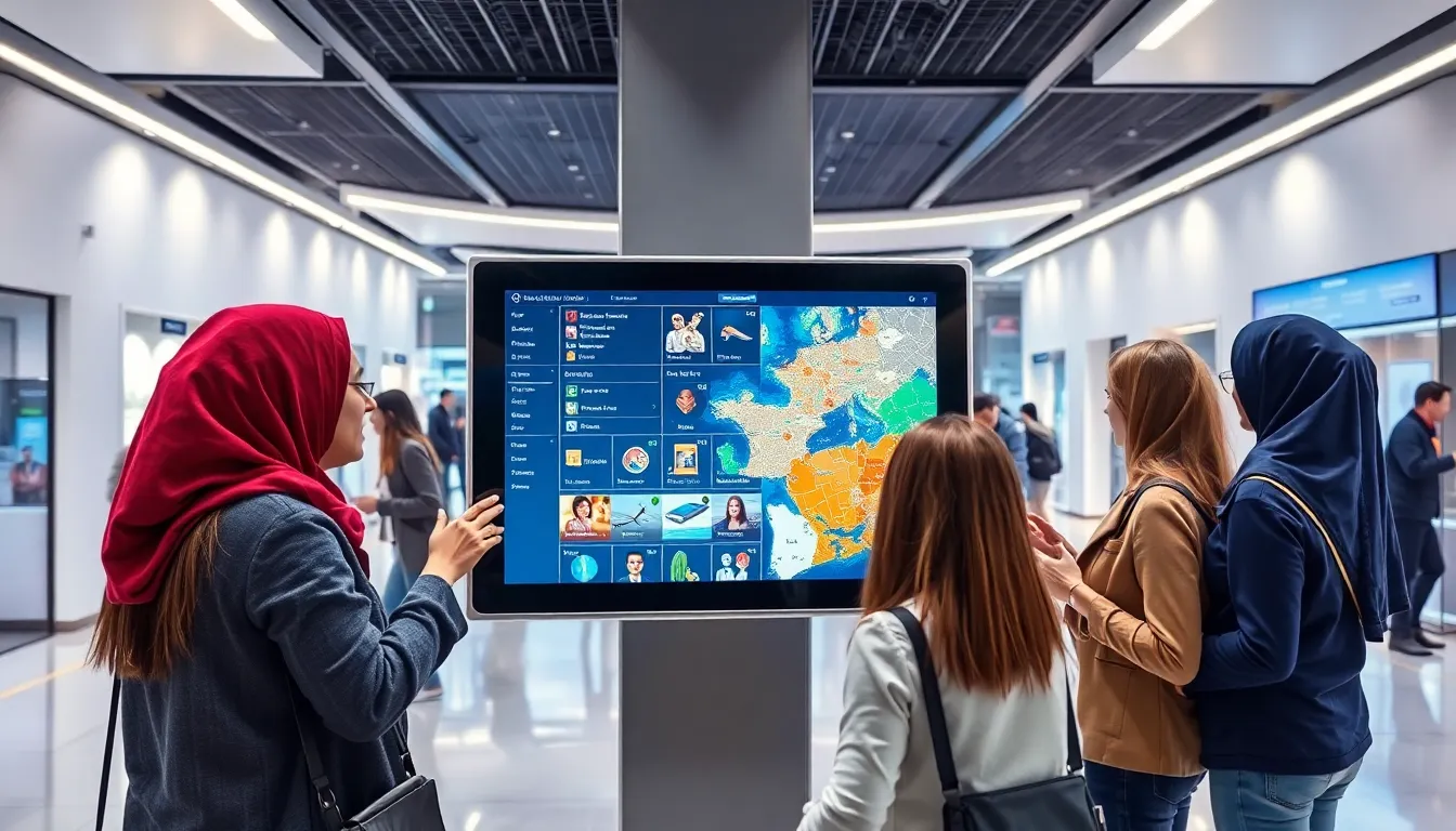 Interaktive Digital Signage-Lösungen: Mit Touchscreens und MicroApps Kunden begeistern