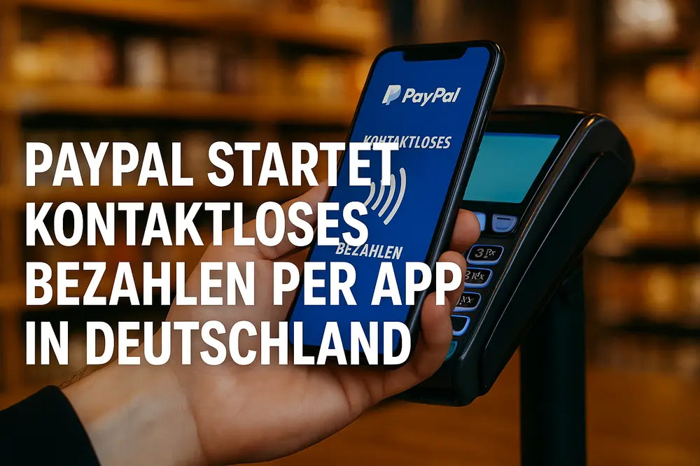 Gamechanger an der Ladenkasse: PayPal startet kontaktloses Bezahlen per App in Deutschland