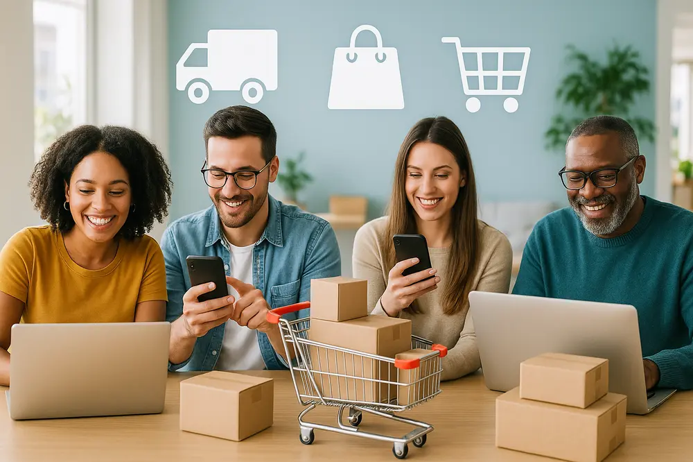 Der Anteil des Online Handels am Gesamtmarkt