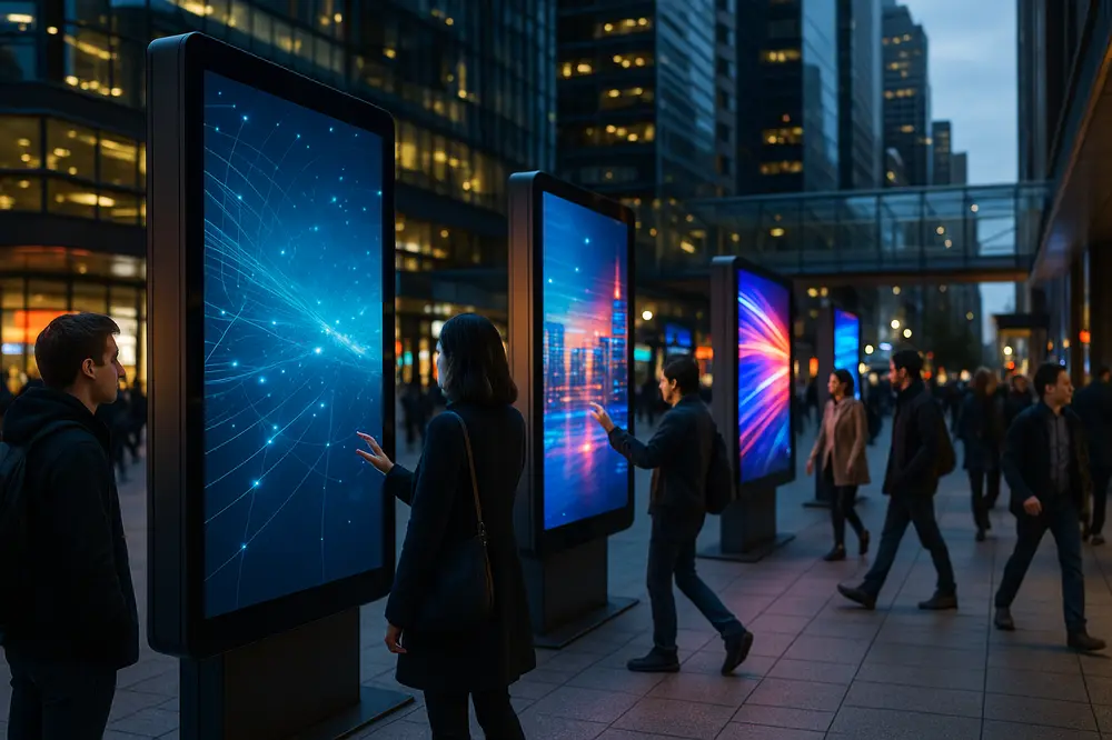 Die neuesten Digital Signage Trends: Ein Blick in die Zukunft