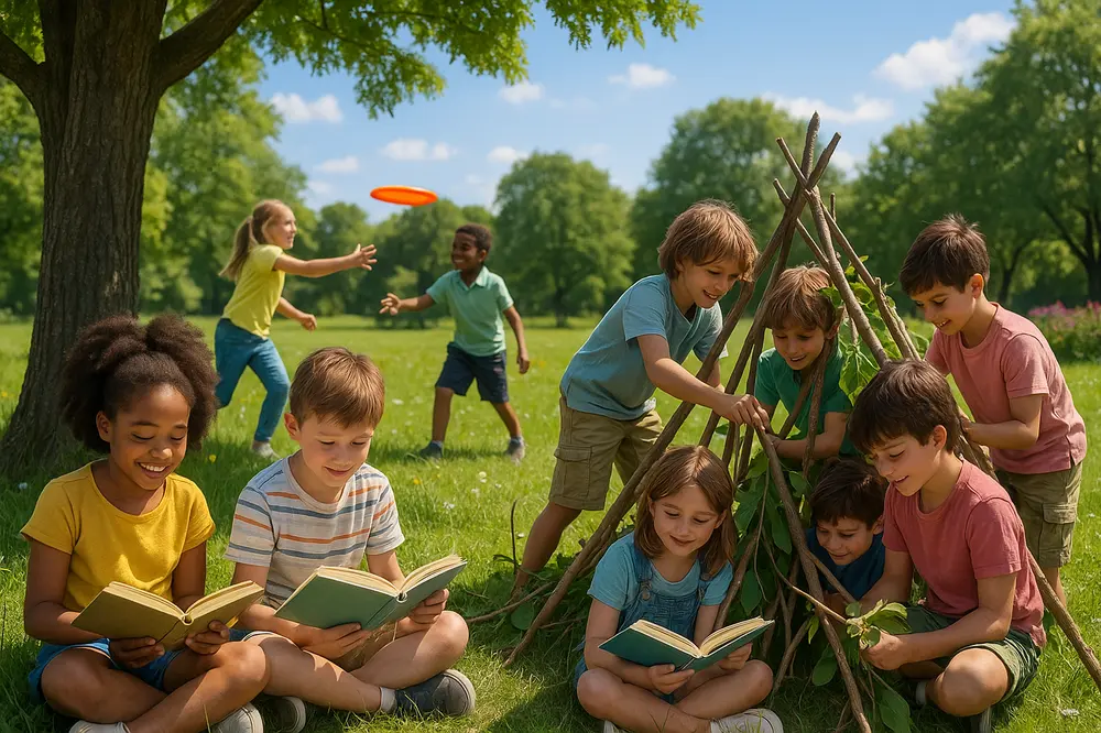 Digital Detox Camp für Kinder: Ein Abenteuer ohne Bildschirme