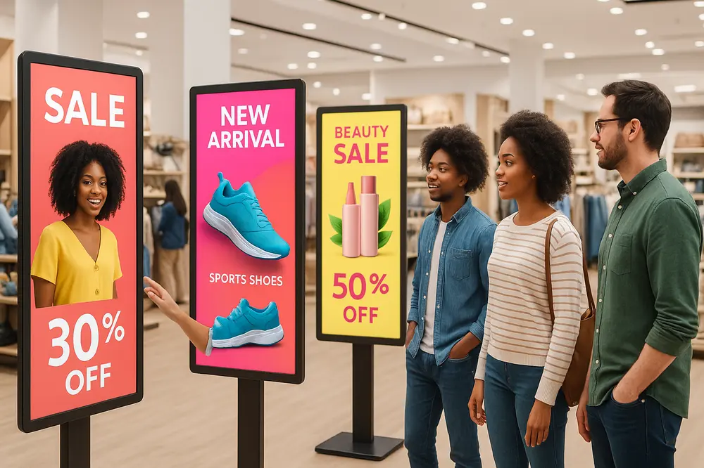 Digital Signage im Einzelhandel: Mehr Kundenbindung und Umsatz