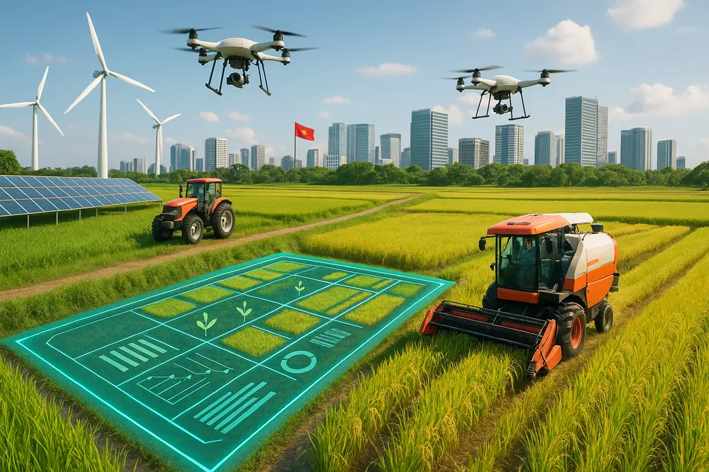Digitale Transformation in Vietnam: Effizienzsteigerung in Infrastruktur und Landwirtschaft