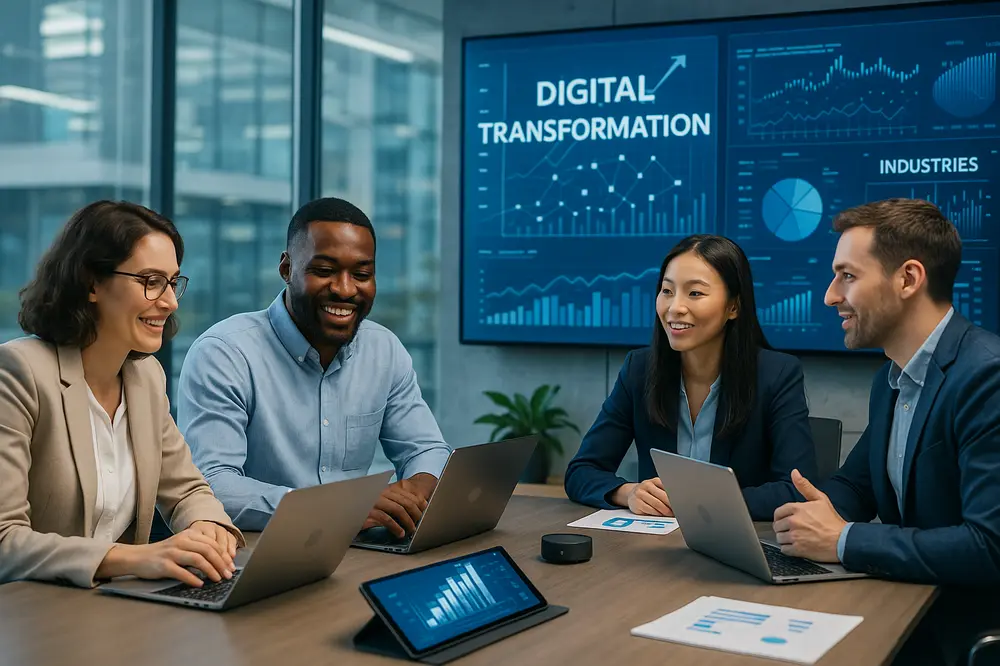 Digitale Transformation: Initiativen und Lösungen für Industrie und KMU in Europa