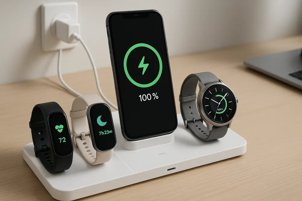 Mit dem richtigen Withings Ladegerät länger Freude an Ihren Geräten