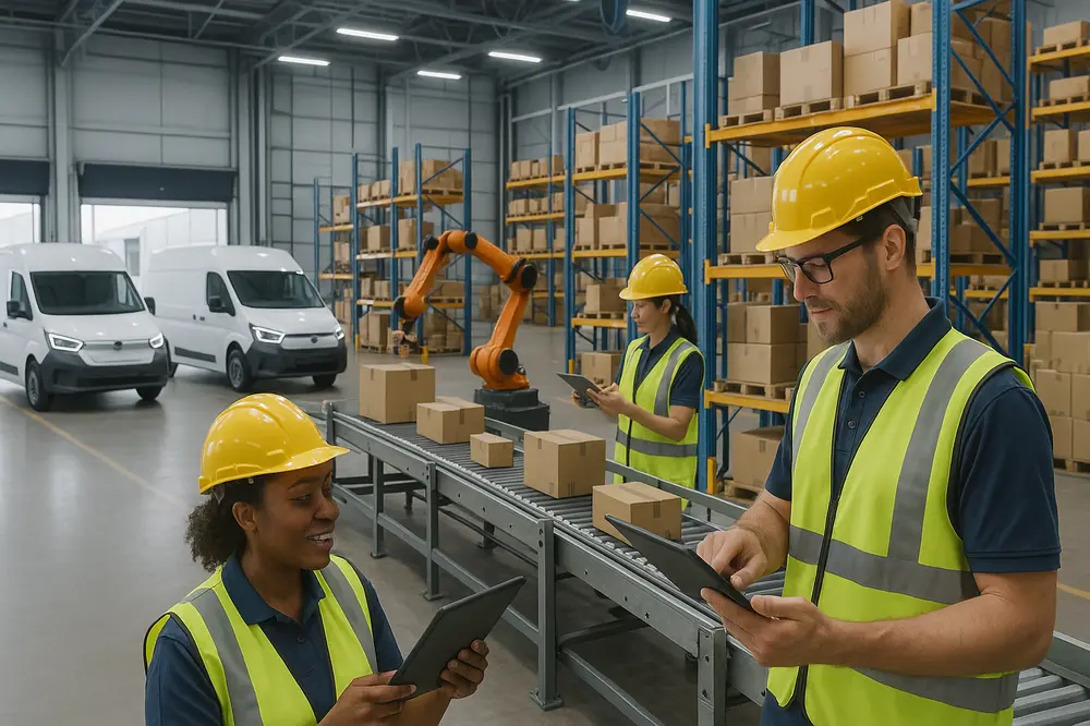 Nachhaltige Logistik: Neue Flächen, Lohnerhöhungen und innovative Projekte im E-Commerce