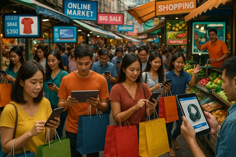 NIQ erweitert E-Commerce-Messung in Südostasien: Prognose für 30% Umsatzanteil bis 2030