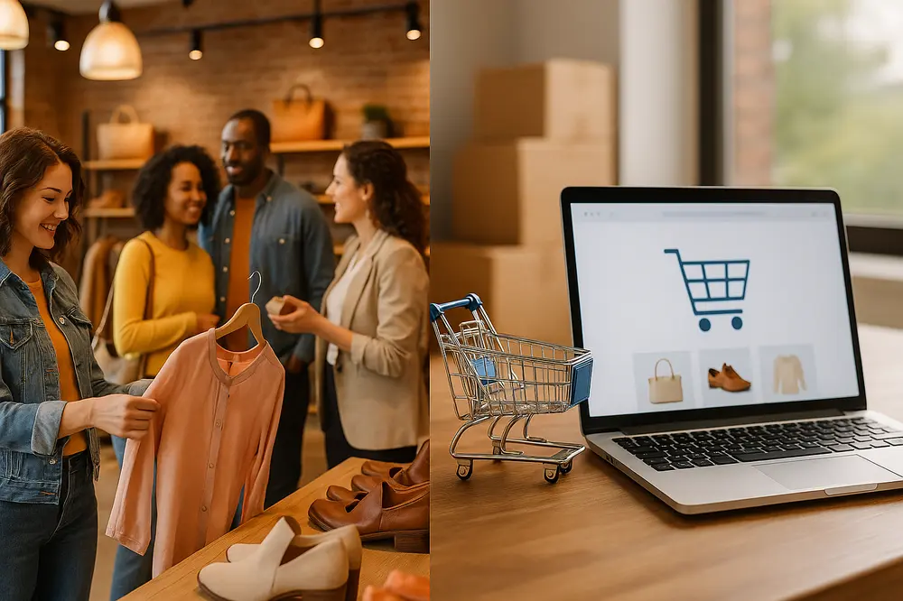Online-Handel vs. stationärer Handel: Vor- und Nachteile für Einzelhändler