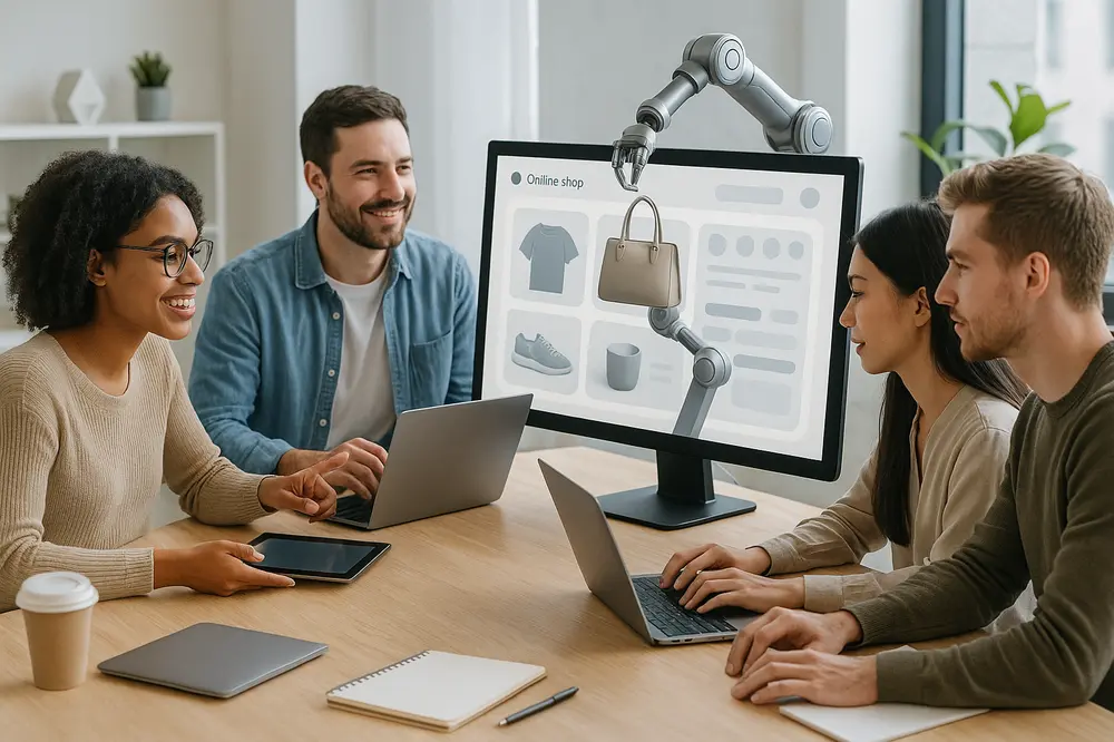 Onlineshop mit KI erstellen: So funktionierts
