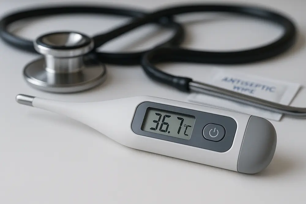 Withings Fieberthermometer: Präzision und Schnelligkeit in einem Gerät